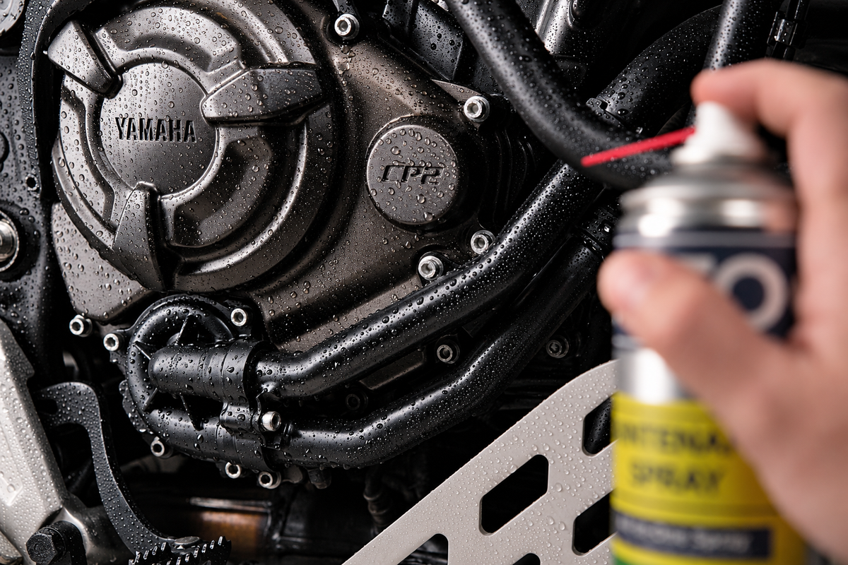 Where to Use Motorcycle Maintenance Spray